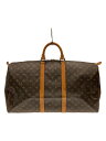 【中古】LOUIS VUITTON◆キーポル55_モノグラム・キャンバス_BRW/PVC/BRW【バッグ】