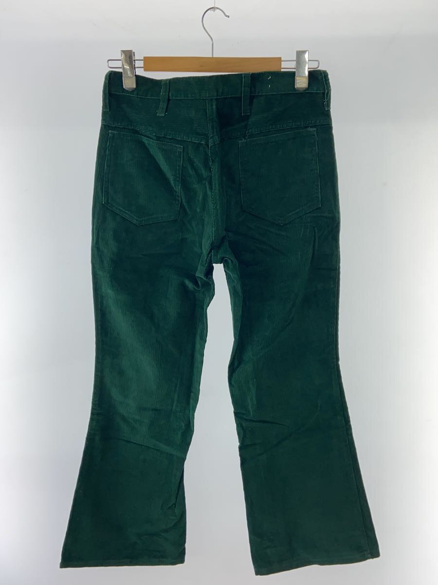 【中古】70s-80s/パンツ/ボトム/42TALON/タロンジップ/コーデュロイ/GRN【メンズウェア】