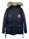 【中古】CANADA GOOSE◆Macculloch Parka Fusion Fit/ダウンジャケット/Mブラック/無地/9512【メンズウェア】