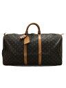 【中古】LOUIS VUITTON◆キーポル50_モノグラム_BRW/PVC/BRW【バッグ】