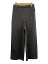【中古】mizuiro ind◆ワイドパンツ/--/ポリエステル/GRY/無地/624【レディースウェア】
