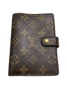 【中古】LOUIS VUITTON◆アジェンダPM_モノグラム_BRW/PVC/BRW/レディース【服飾雑貨他】