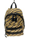 【中古】MARC JACOBS◆リュック/キャンバス/YLW/総柄【バッグ】
