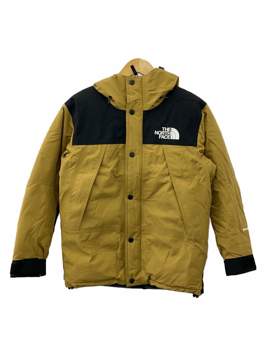 【中古】THE NORTH FACE◆MOUNTAIN DOWN JACKET_マウンテンダウンジャケット/XS/ポリエステル/CML【メンズウェア】
