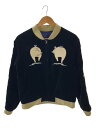 【中古】STUDIO D’ARTISAN◆スカジャン/M/コットン/BLK//【メンズウェア】(4)