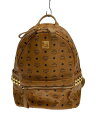 【中古】MCM◆リュック/レザー/BEG/総柄/mmk3ave38co001【バッグ】(4)