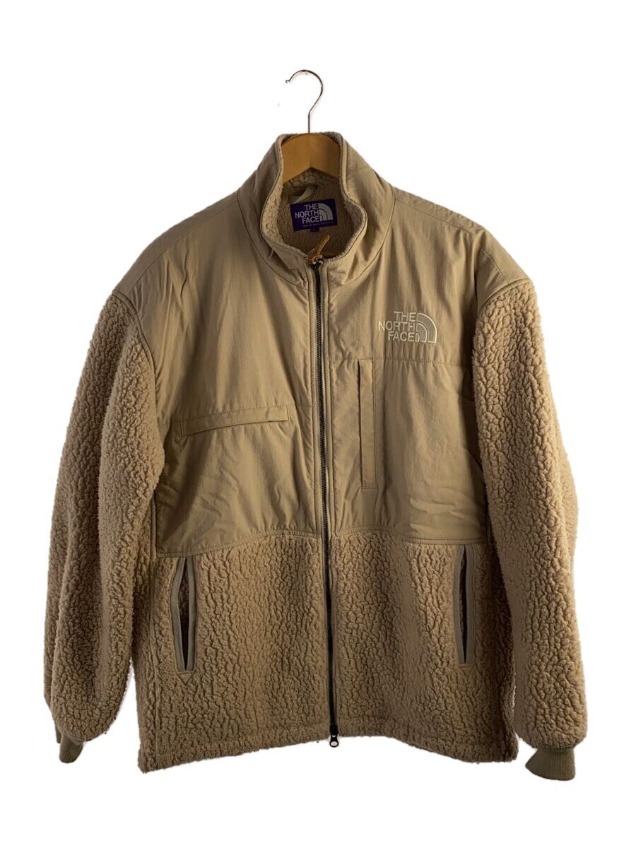 【中古】THE NORTH FACE PURPLE LABEL◆フリースジャケット/L/ポリエステル/BEG/NA2956N【メンズウェア】