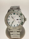 【中古】GUCCI◆クォーツ腕時計/アナログ/ステンレス/WHT/SLV/126.2【服飾雑貨他】(2)