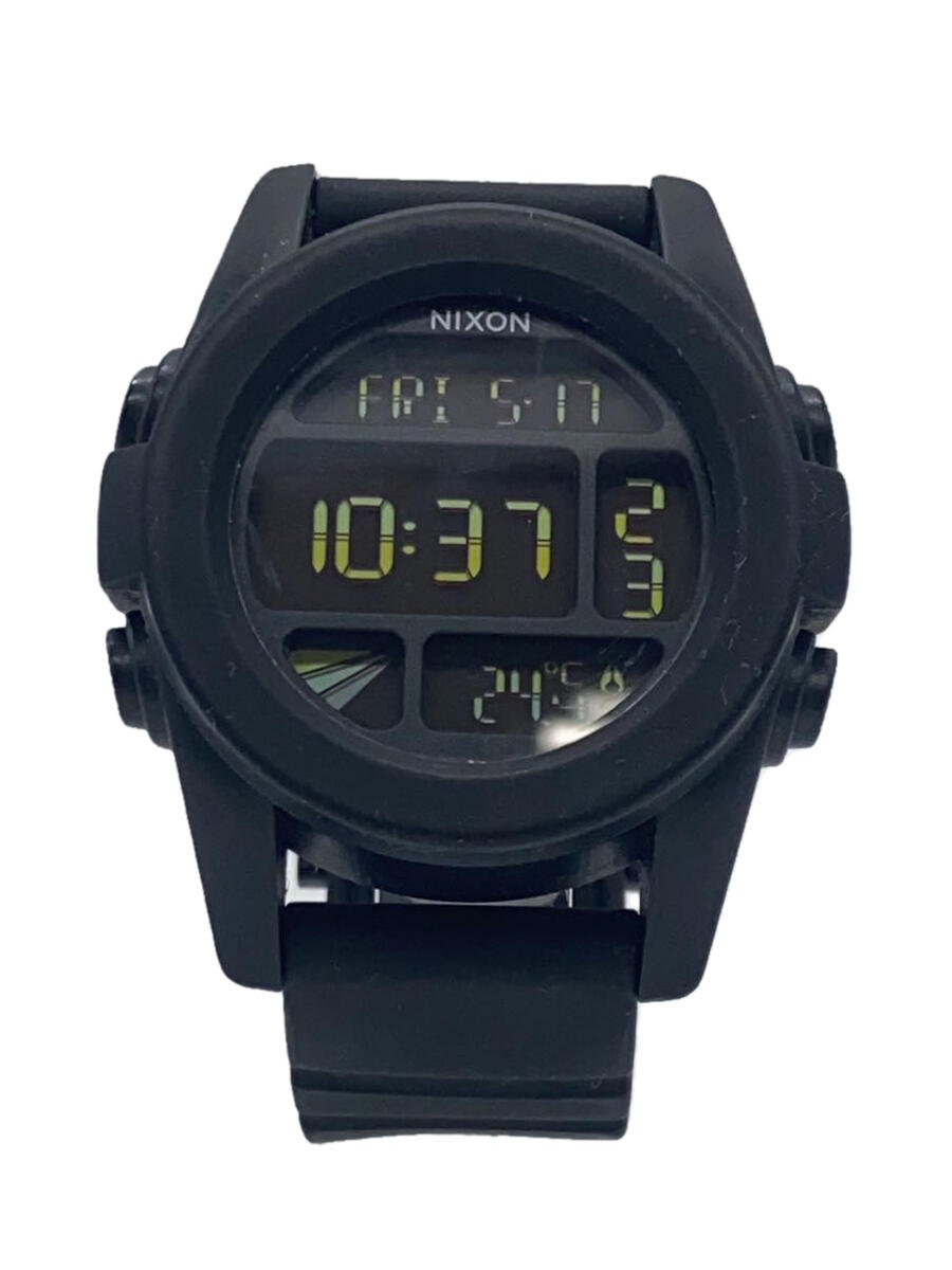 【中古】NIXON◆クォーツ腕時計/デジ