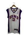 【中古】Reebok◆SUNS/13/NASH/タンクトップ/S/ナイロン/WHT【メンズウェア】(4)