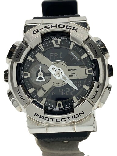 【中古】CASIO◆クォーツ腕時計_G-SHOCK/デジアナ/ラバー/BLK/BLK【服飾雑貨他】 【中古】CASIO◆クォーツ腕時計_G-SHOCK/デジアナ/ラバー/BLK/BLK【服飾雑貨他】