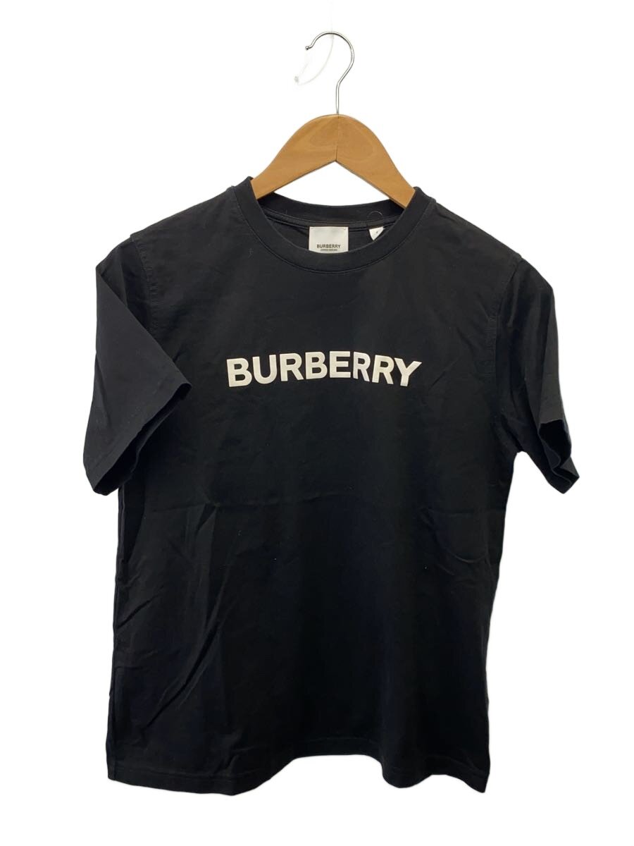 【中古】BURBERRY◆Tシャツ/S/コットン/ブラック/8055251【レディースウェア】