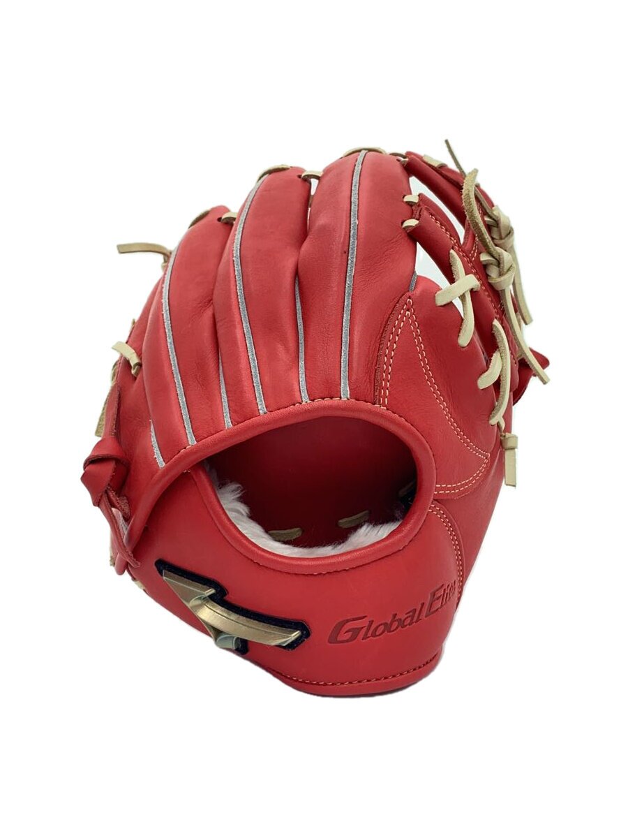 【中古】MIZUNO◆グローブ/Global Elite/H selection SIGNA/右利き用/RED【スポーツ】