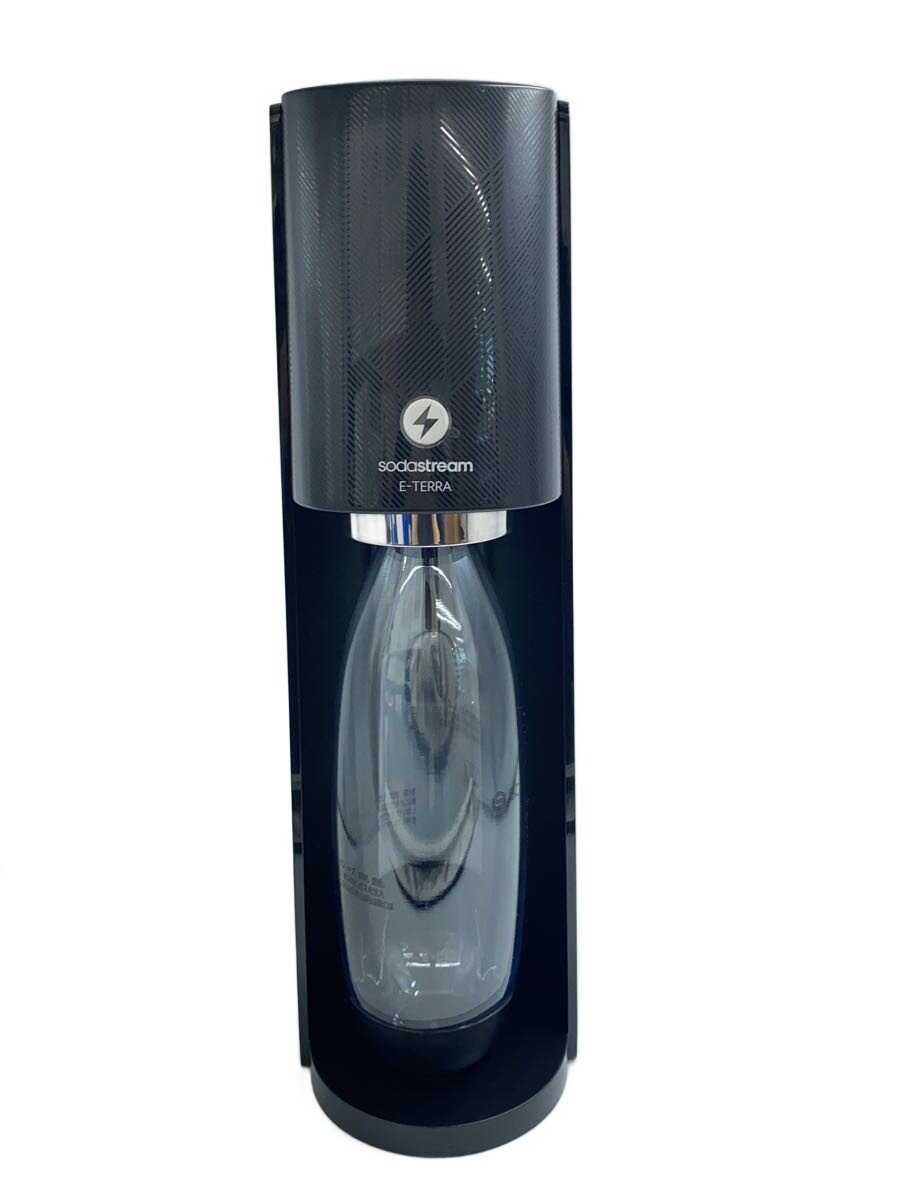 【中古】sodastream◆E-TERRA/ボトル1本セット/ガスシリンダー無【家電・ビジュアル・オーディオ】