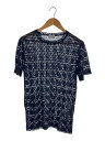 【中古】Dior HOMME◆カナージュ/443J697A0971/Tシャツ/M/BLK【メンズウェア】