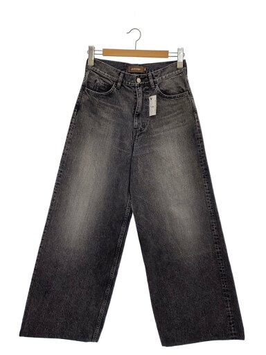【中古】MASU◆25SS MASU BOYS EMBLEM BAGGY JEANS/ボトム/44/デニム/BLK【メンズウェア】 【中古】MASU◆25SS MASU BOYS EMBLEM BAGGY JEANS/ボトム/44/デニム/BLK【メンズウェア】