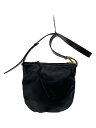 【中古】JIL SANDER◆Moonスモール/ショルダーバッグ/レザー/BLK/黒/ロゴ//【バッグ】(4)