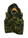 【中古】HOUSTON◆ナイロンベスト/L/ナイロン/GRN/カモフラ/8415-01-228-1316【メンズウェア】