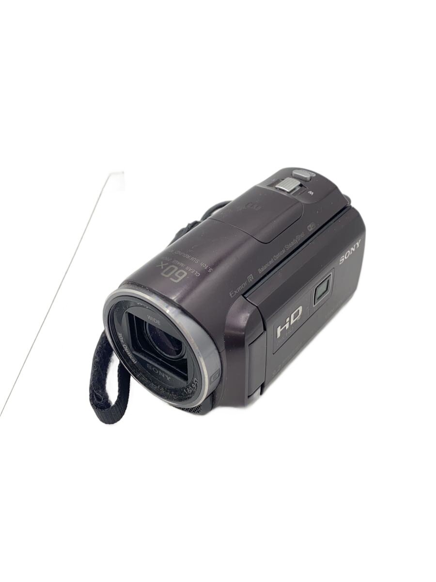 【中古】SONY◆ビデオカメラ HDR-PJ670 (T) [ボルドーブラウン]【カメラ】