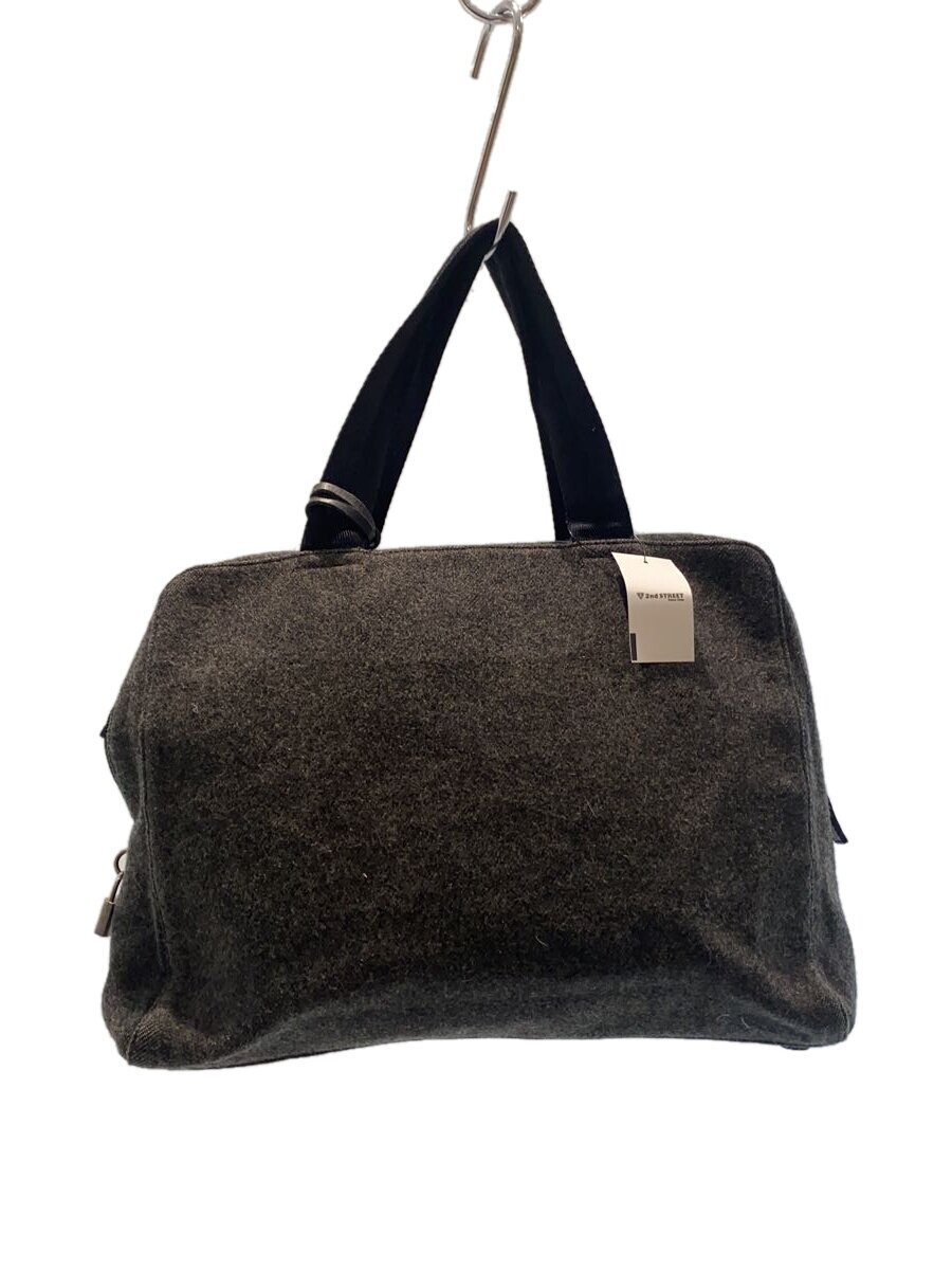 PRADA - 【中古】PRADA◆ハンドバッグ/--/GRY/1M0841【バッグ】