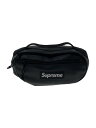 【中古】Supreme◆24AW/leather waist bag/ウエストバッグ/牛革/BLK/無地【バッグ】