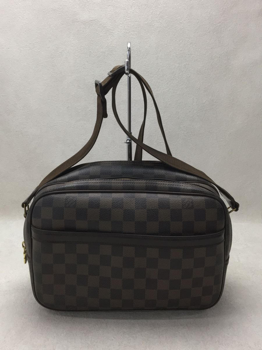 【中古】LOUIS VUITTON◆REPORTER PM DAMIER/P