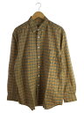 【中古】BURBERRY◆ノバチェック/長袖シャツ/XL/コットン/BEG/チェック/THTHAGAR129SAM【メンズウェア】