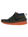 【中古】NIKE◆ROSHE RUN SNEAKERBOOT/ローシランスニーカーブーツ/ブラウン/615601-300/27.5cm【シューズ】