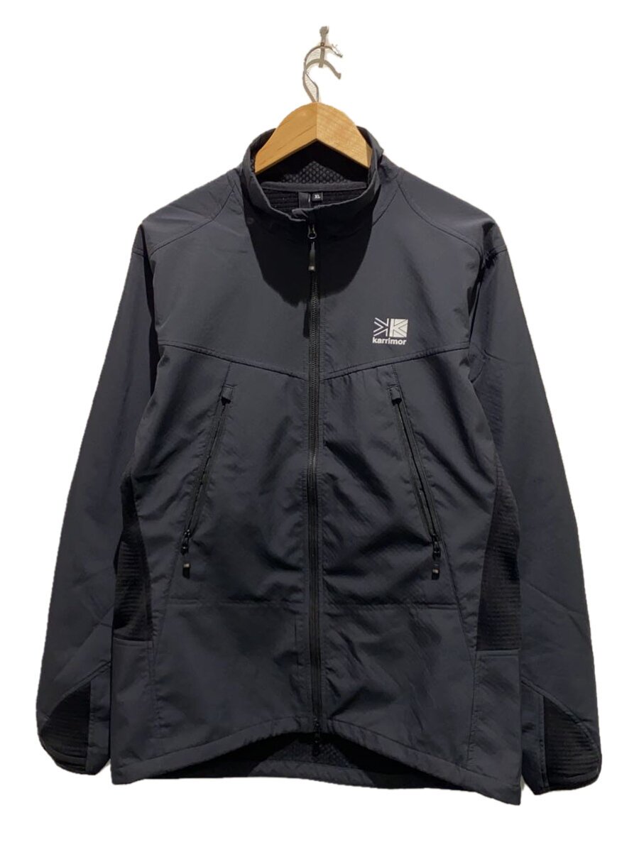 【中古】KARRIMOR◆active breath zip-up/101505/ジャケット/XL/BLK//【メンズウェア】
