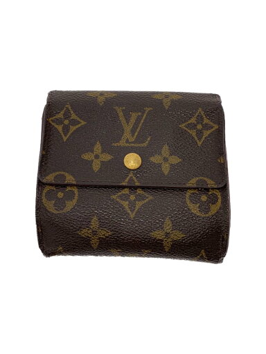 【中古】LOUIS VUITTON◆ポルト・モネ・ビエ・カルト・クレディ_モノグラム・キャンバス_BRW/PVC/BRW/総柄/レディース【服飾雑貨他】 【中古】LOUIS VUITTON◆ポルト・モネ・ビエ・カルト・クレディ_モノグラム・キャンバス_BRW/PVC/BRW/総柄/レディース【服飾雑貨他】