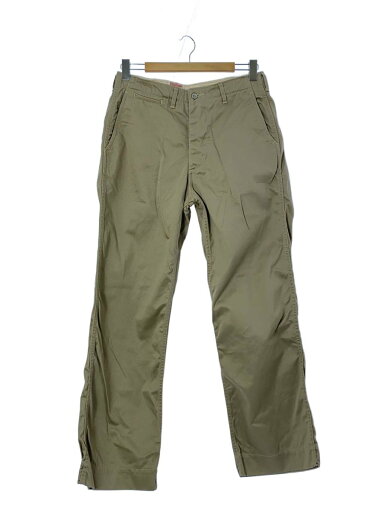 【中古】TCBjeans◆Stay Gold Chino/ボトム/32/コットン/ベージュ/無地【メンズウェア】 【中古】TCBjeans◆Stay Gold Chino/ボトム/32/コットン/ベージュ/無地【メンズウェア】
