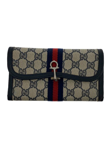 【中古】GUCCI◆長財布/PVC/BEG/総柄/レディース【服飾雑貨他】 【中古】GUCCI◆長財布/PVC/BEG/総柄/レディース【服飾雑貨他】