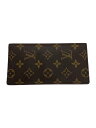 【中古】LOUIS VUITTON◆アジェンダ・オリゾンタル_モノグラム・キャンバス/--/BRW/総柄/メンズ【服飾雑貨他】