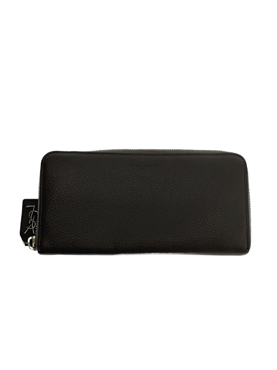 【中古】YVES SAINT LAURENT◆財布/--/GRY/�