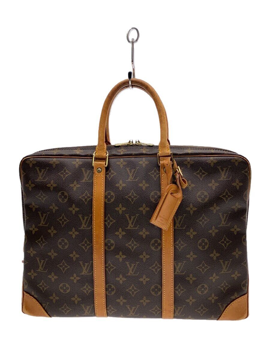 Other - 【中古】LOUIS VUITTON◆1)ポルト・ドキュマン・ヴォワヤージュ_モノグラム・キャンバス_BRW/PVC/BRW/モノグラム【バッグ】