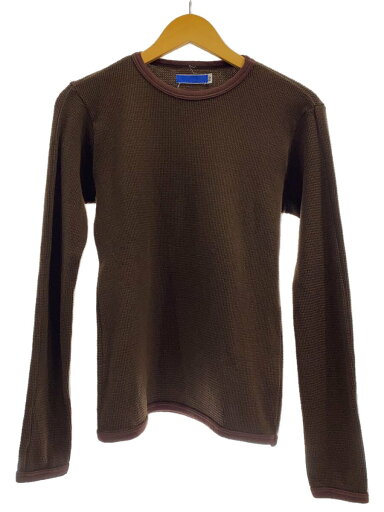 【中古】NUMBER (N)INE◆長袖カットソー/2/コットン/BRW/無地//【メンズウェア】 【中古】NUMBER (N)INE◆長袖カットソー/2/コットン/BRW/無地//【メンズウェア】