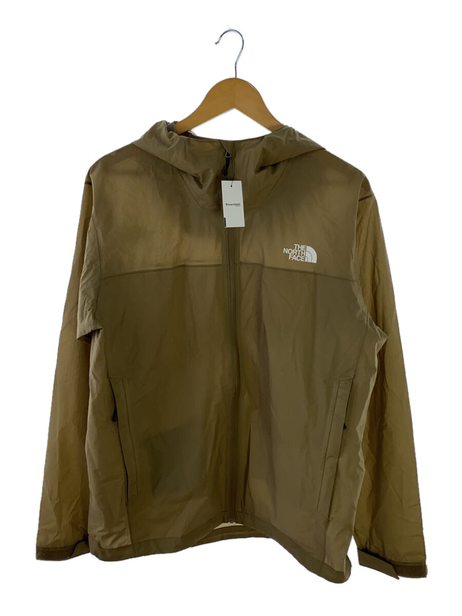【中古】THE NORTH FACE◆VENTURE JACKET_ベンチャージャケット/XL/ナイロン/BEG【メンズウェア】