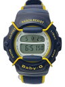 【中古】CASIO◆クォーツ腕時計/アナログ/ナイロン/NVY/NVY/bg-202【服飾雑貨他】(2)