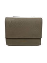 【中古】CELINE◆スモールトリフォールドウォレット/3つ折り財布/レザー/GRY/レディース【服飾雑貨他】(4)