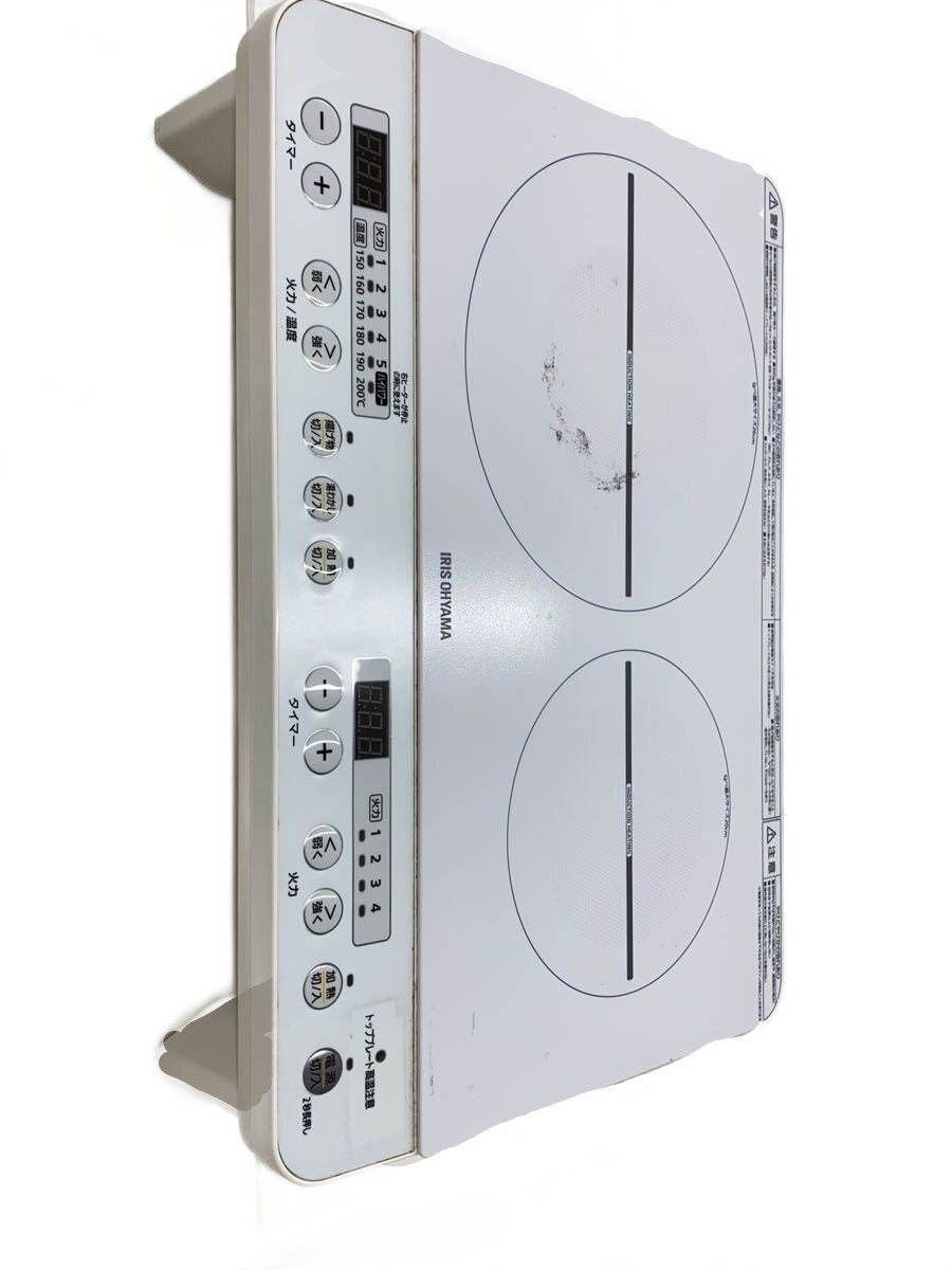 【中古】IRIS OHYAMA◆IH クッキングヒーター IHK-W12S【家電・ビジュアル・オーディオ】