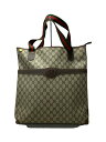 【中古】GUCCI◆トートバッグ/PVC/ブラウン/GGスプリーム/002・40・069/角擦れ/擦れ傷有【バッグ】(4)
