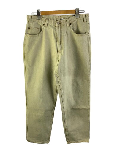 【中古】EDDIE BAUER◆80s/黒タグ/ボトム/35/デニム/BEG【メンズウェア】 【中古】EDDIE BAUER◆80s/黒タグ/ボトム/35/デニム/BEG【メンズウェア】