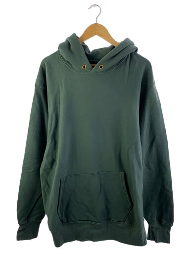 【中古】LES TIEN◆パーカー/XL/コットン/GRN【メンズウェア】 【中古】LES TIEN◆パーカー/XL/コットン/GRN【メンズウェア】