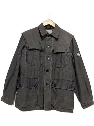 【中古】MILITARY◆ドイツ軍/THW/ジャケット/--/コットン/GRY/無地【メンズウェア】 【中古】MILITARY◆ドイツ軍/THW/ジャケット/--/コットン/GRY/無地【メンズウェア】