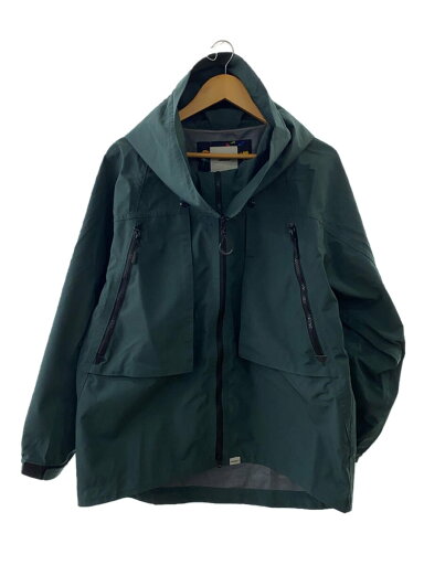 【中古】rehacer◆3 Layer Big Hooded Jacket/M/ポリエステル/GRN/01230100008【メンズウェア】 【中古】rehacer◆3 Layer Big Hooded Jacket/M/ポリエステル/GRN/01230100008【メンズウェア】