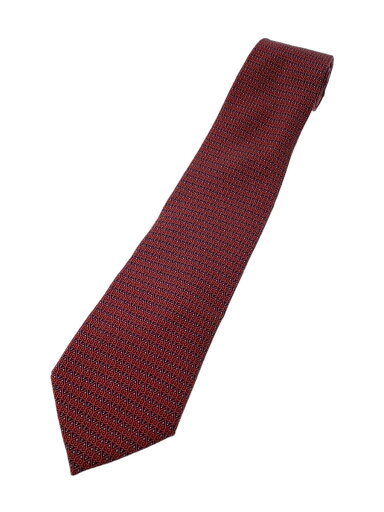 【中古】dunhill◆ネクタイ/シルク/RED/総柄/メンズ【服飾雑貨他】 【中古】dunhill◆ネクタイ/シルク/RED/総柄/メンズ【服飾雑貨他】