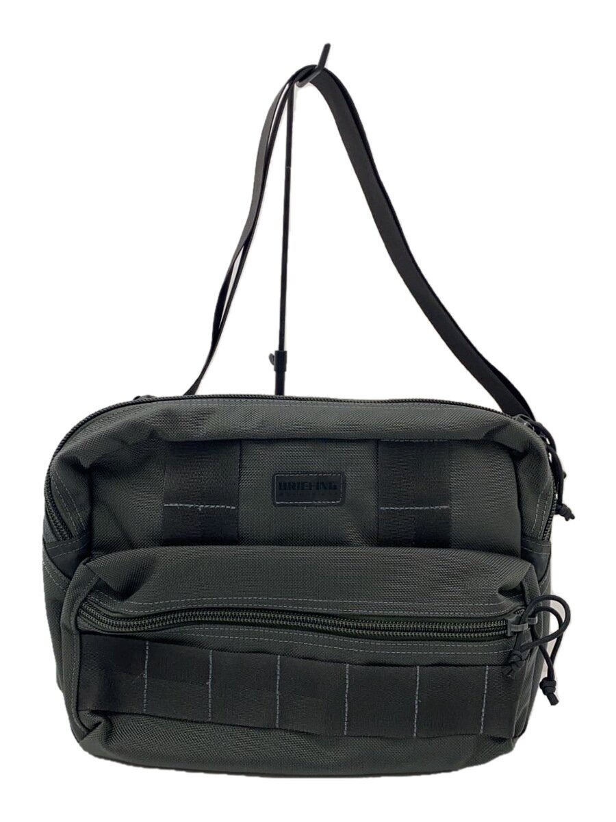 【中古】BRIEFING◆DELTA SLASHER M SQD/ショルダーバッグ/--/GRY/STEEL///【バッグ】