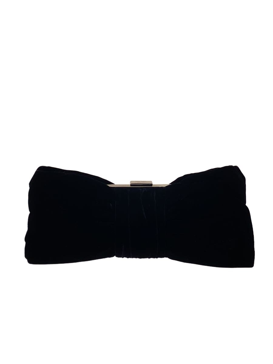 KATE SPADE - 【中古】kate spade new york◆クラッチバッグ/--/BLK【バッグ】