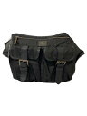 【中古】BURBERRY BLACK LABEL◆ウエストバッグ/--/BLK【バッグ】