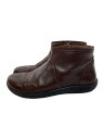 【中古】BIRKENSTOCK◆ブーツ/25cm/ブラウン/レザー/BENNINGTON/ベニントン/ショートブーツ/39【シューズ】(4)